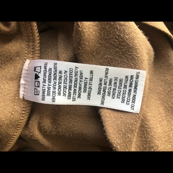 Rickis faux suede waterfall front jacket, size XL - Picture 5 of 5